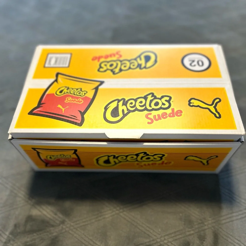 Puma Special Edition Suede Cheetos ‘Chester’ Jr. Shoes - Picture 4 of 6